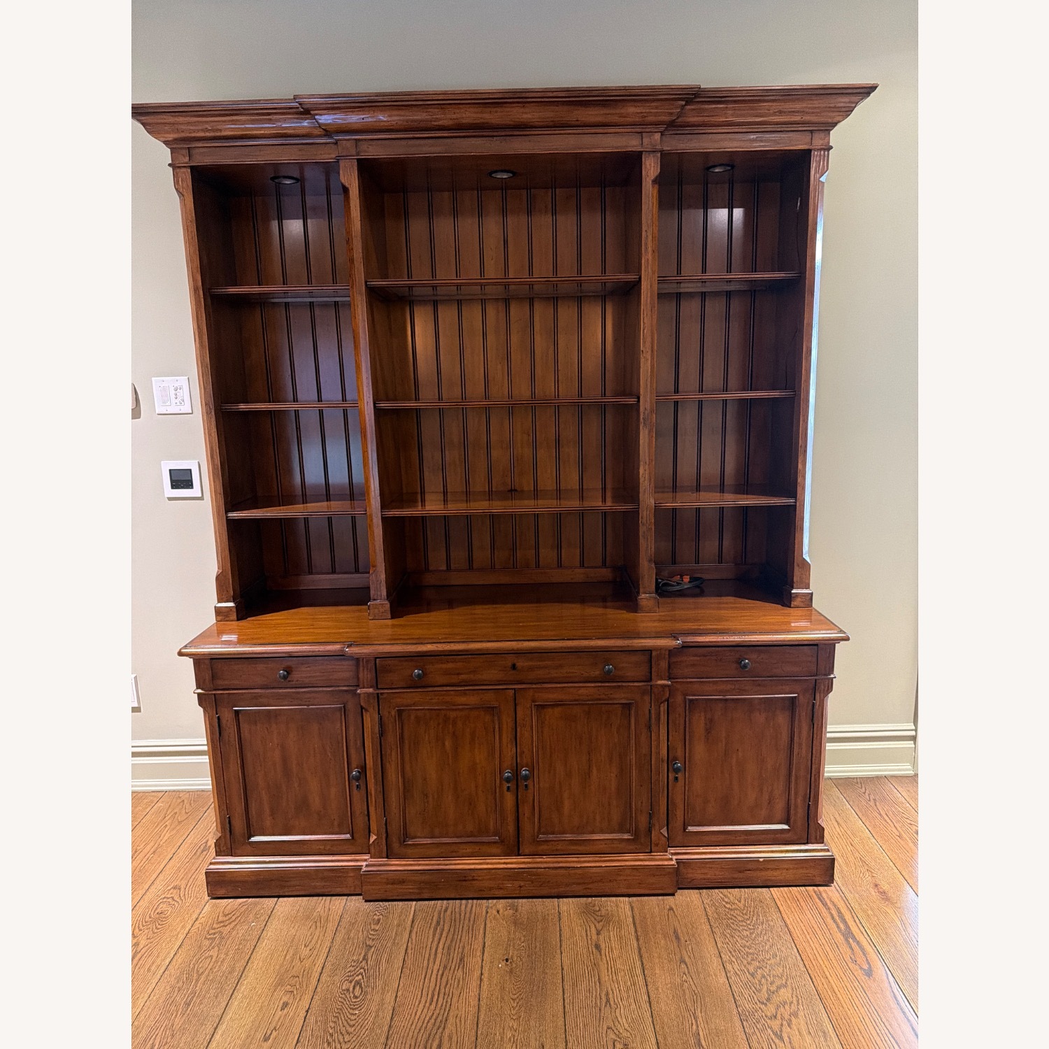 Sligh Console and Bookcase - image-1