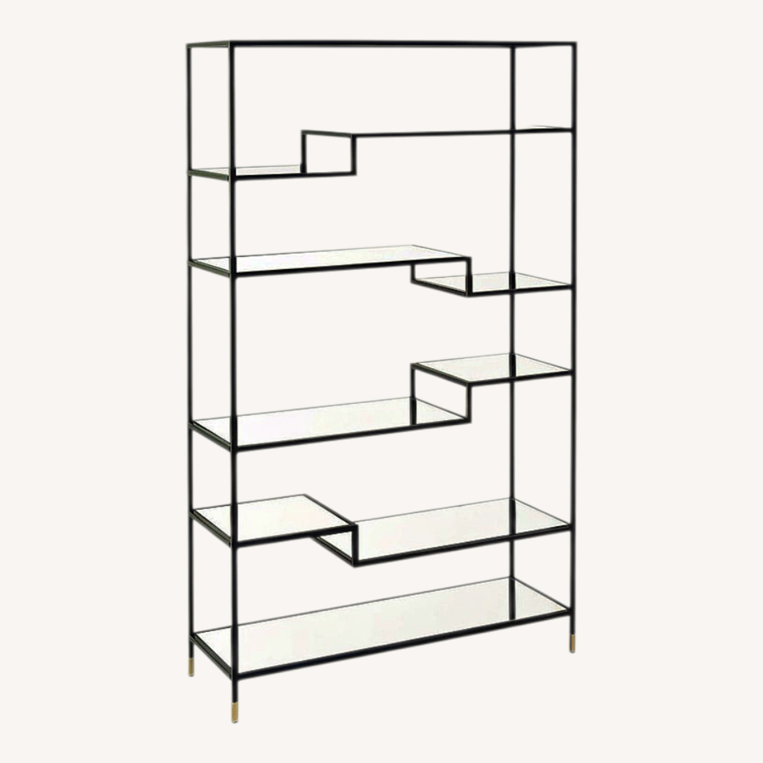 West Elm Tiered Tower Bookcase - image-0