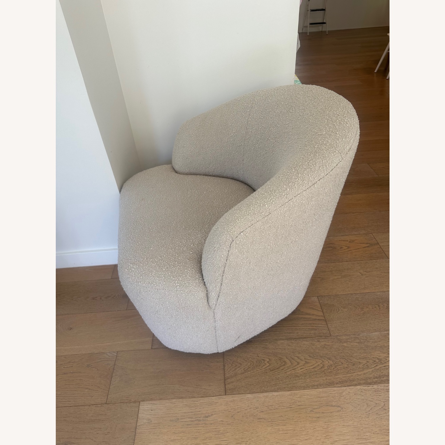 Byron Chair in Flax Boucle - image-3