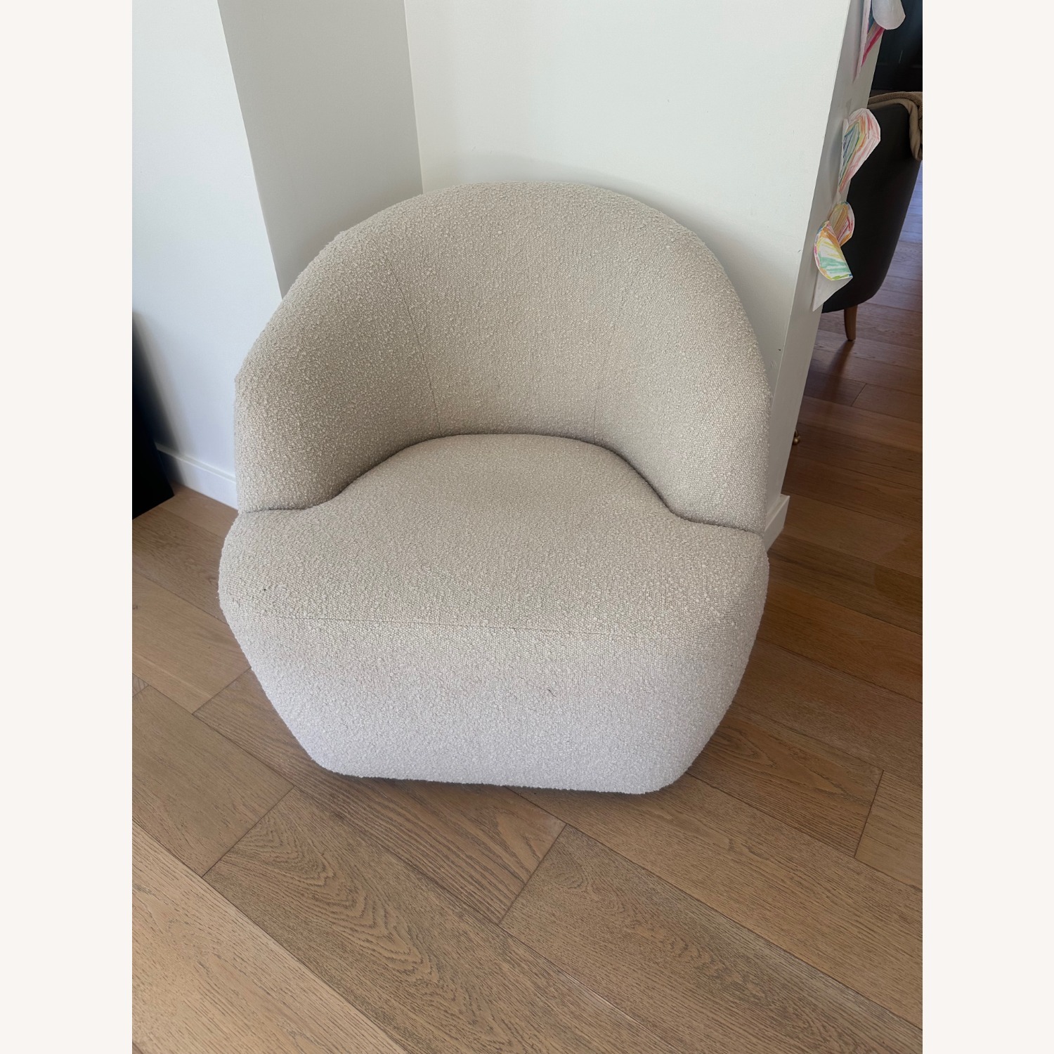 Byron Chair in Flax Boucle - image-2