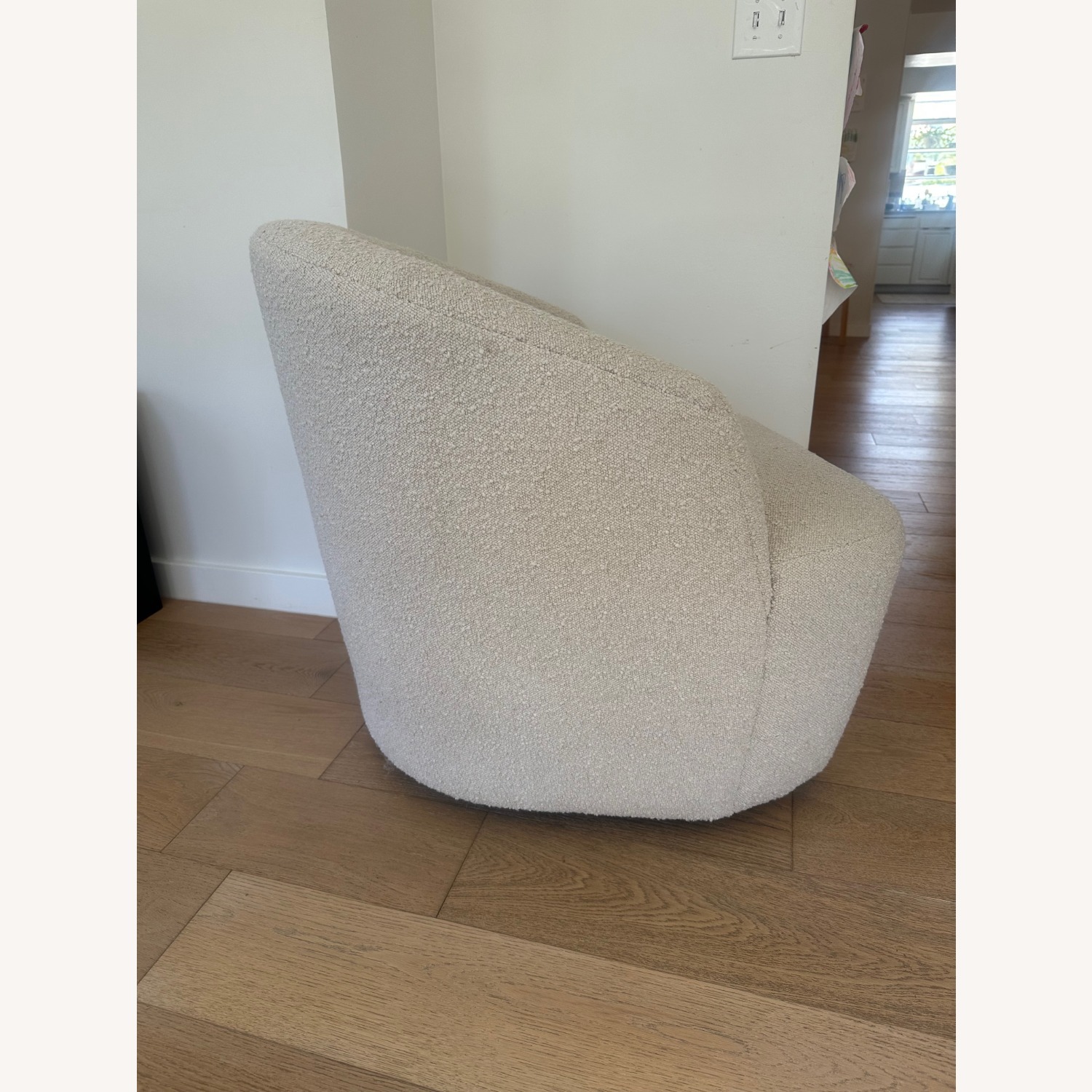Byron Chair in Flax Boucle - image-5