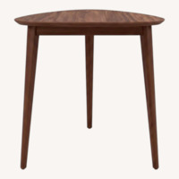 Wayfair Lyan Wood Corner Dining Table