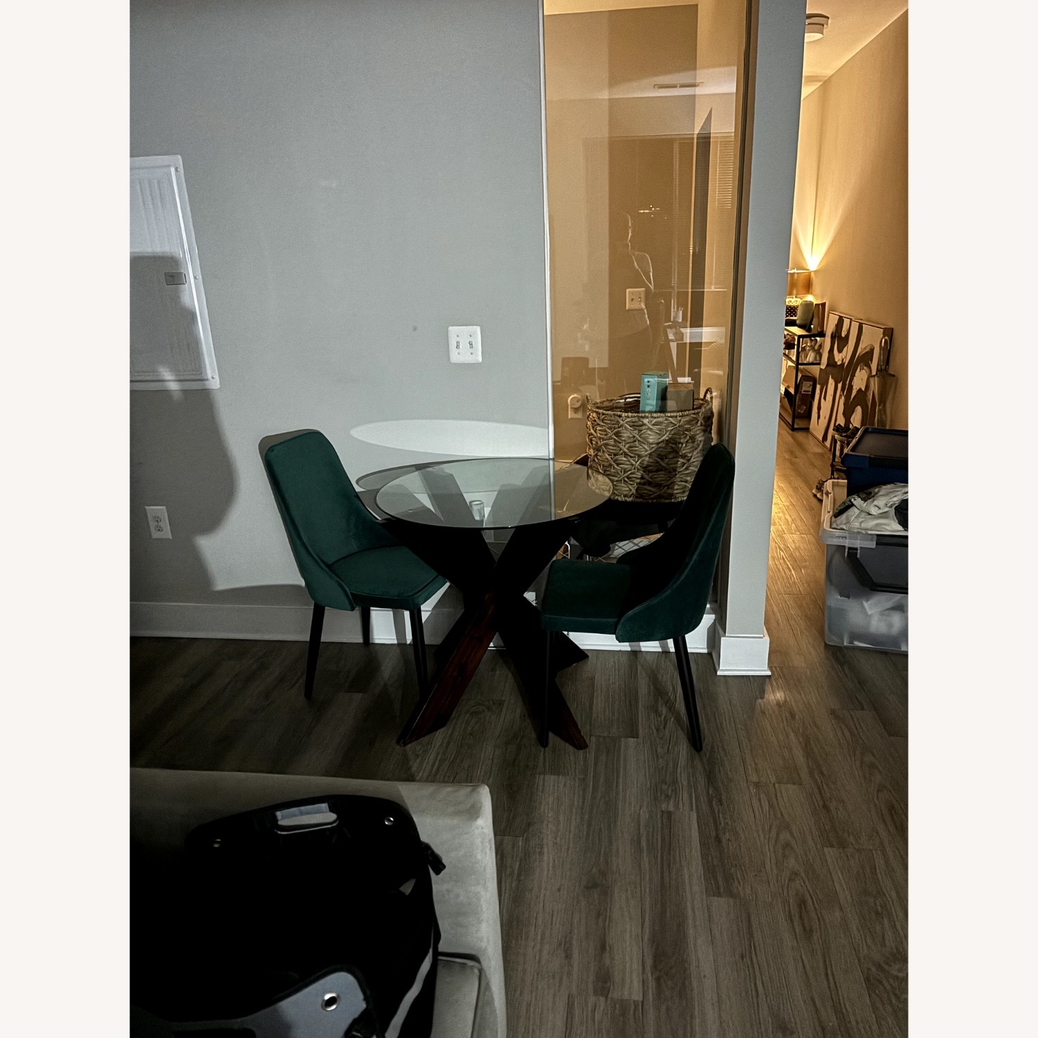 Emerald Green Dining Chairs - image-3
