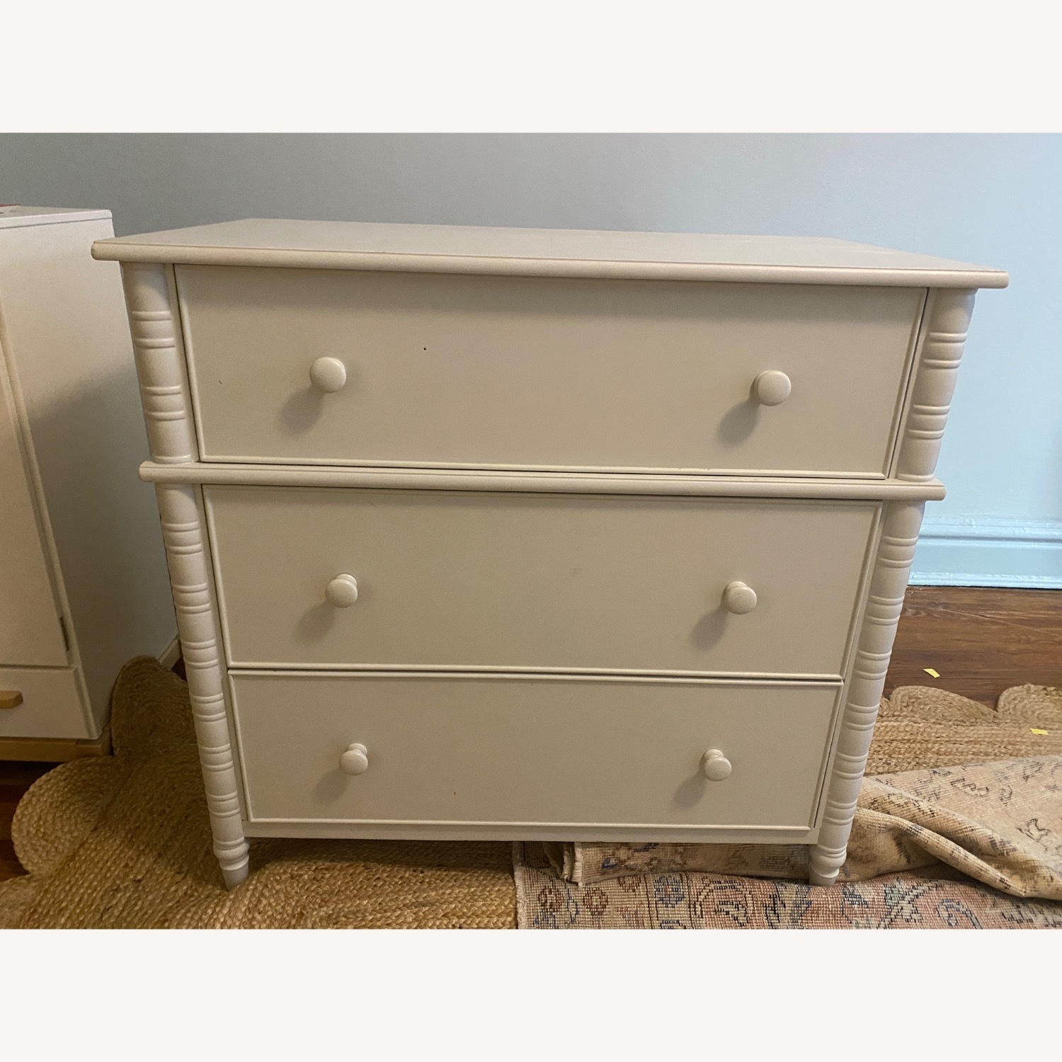 Pottery Barn Elsie White Wood Dresser - image-1