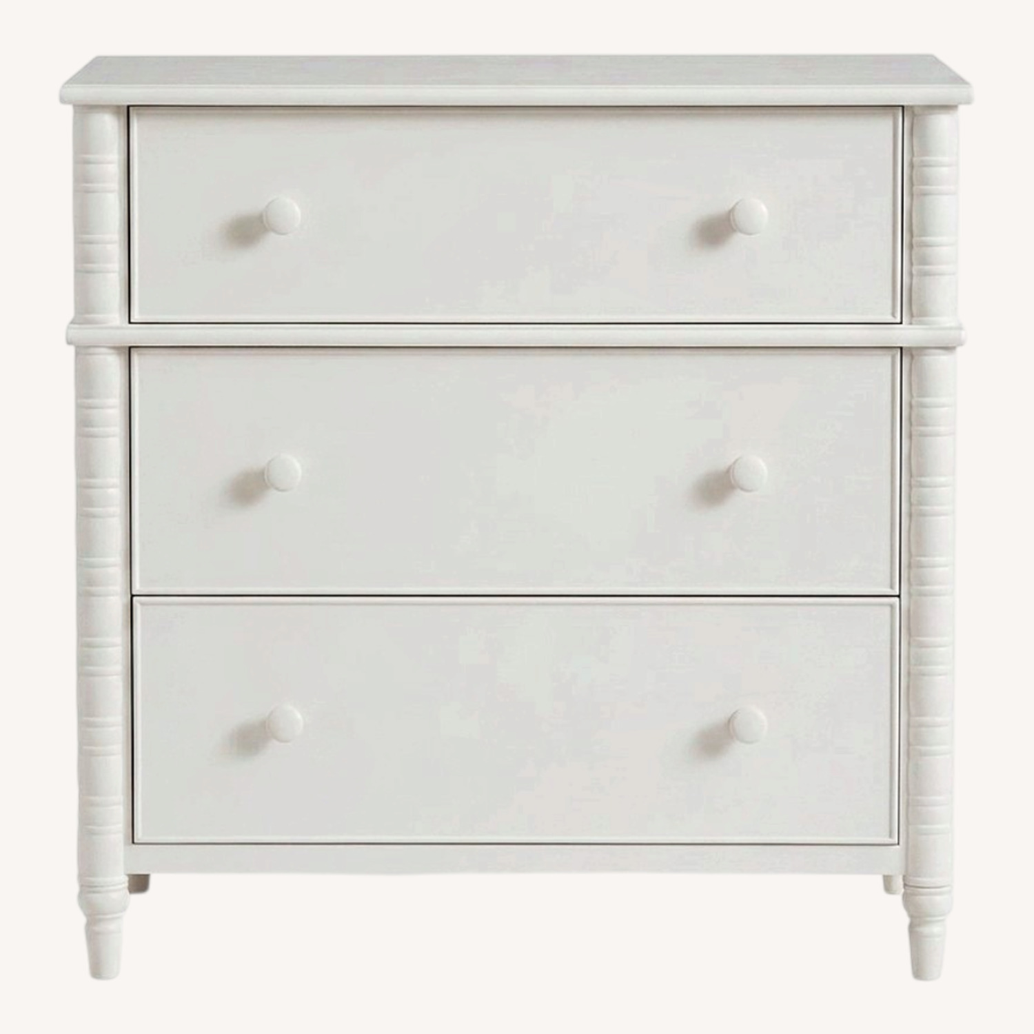 Pottery Barn Elsie White Wood Dresser - image-0