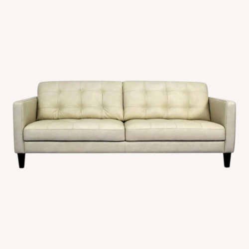 Used Macy's Cream 4-Seater Sofa for sale on AptDeco