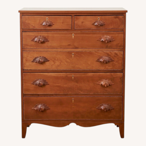 Used Vintage/Antique Dark Brown Wood Dresser for sale on AptDeco