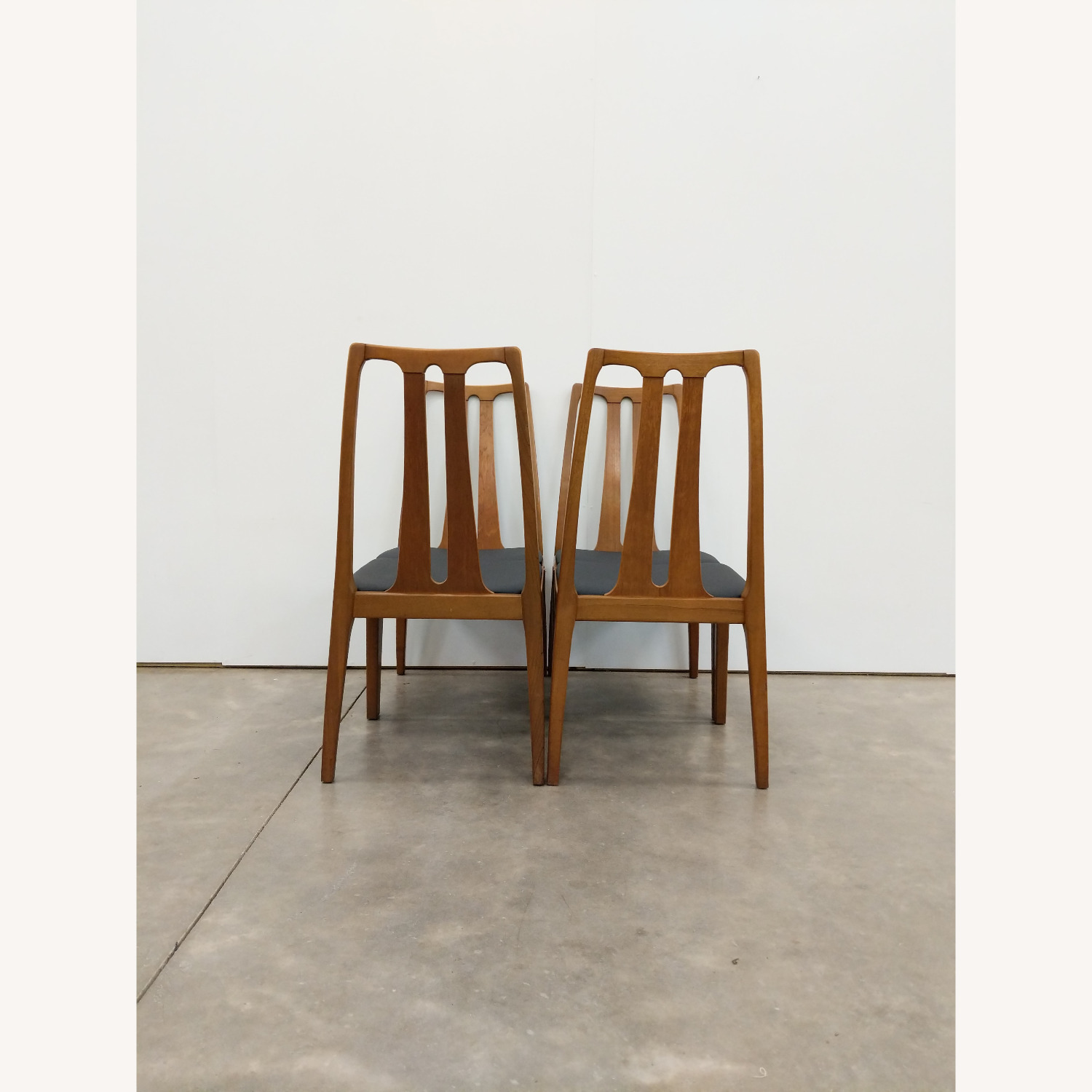 4 Vintage Mid Century Parker Knoll Dining Chairs - image-3