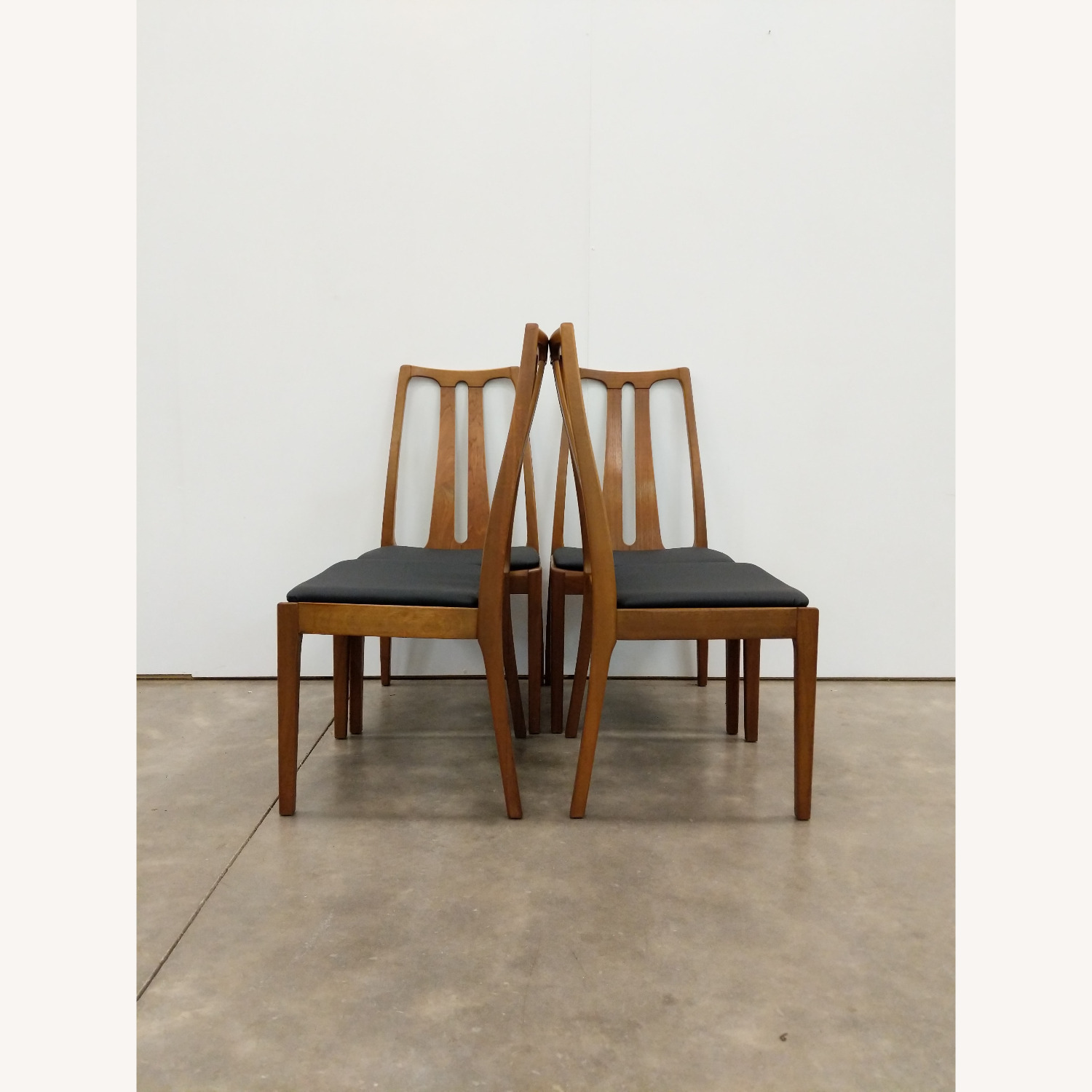 4 Vintage Mid Century Parker Knoll Dining Chairs - image-4