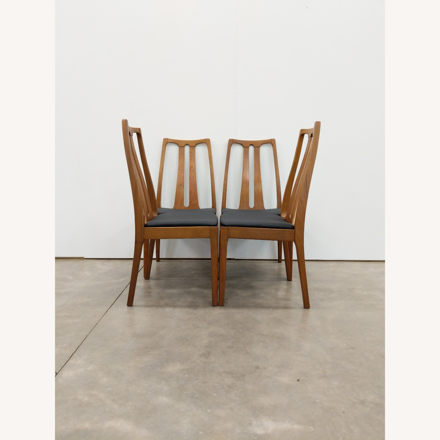 4 Vintage Mid Century Parker Knoll Dining Chairs - image-2