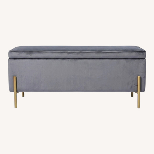 Used Amazon Mid Century Modern Storage Bench for sale on AptDeco
