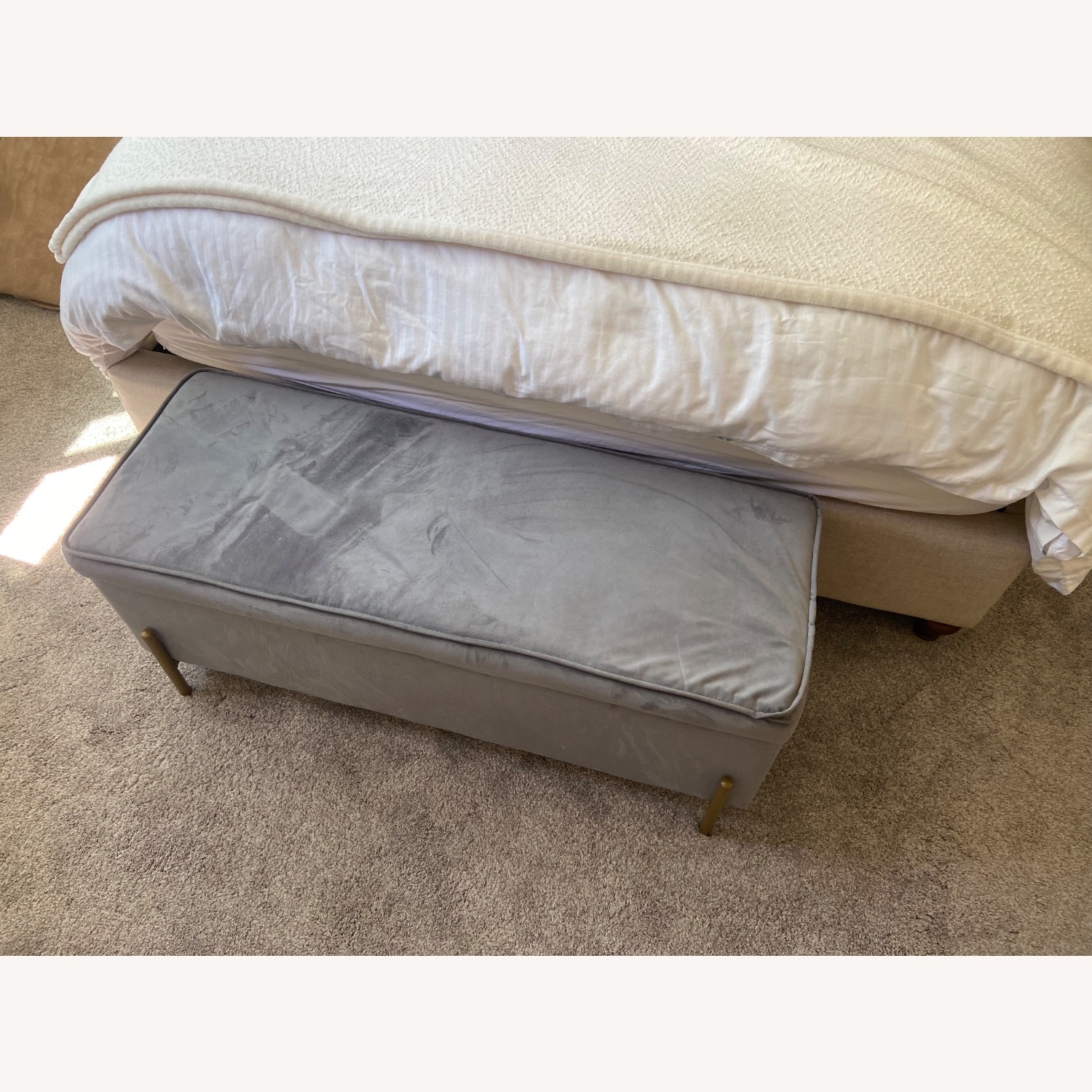 Amazon Mid Century Modern Storage Bench - image-5