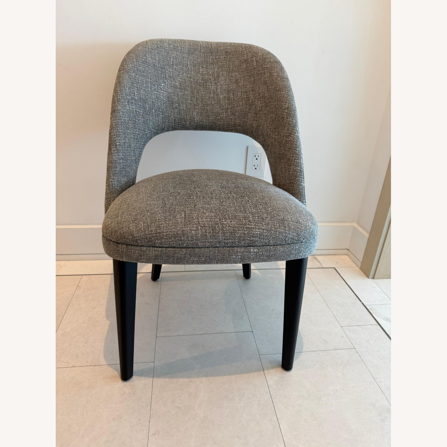 Hamilton Furniture Light Gray Dining Chairs - image-2
