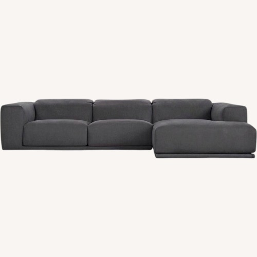 Used Design Within Reach Kelston Dark Grey Kelston Sectional for sale on AptDeco