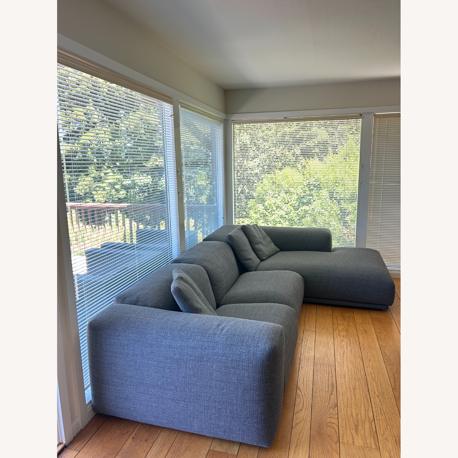 Design Within Reach Kelston Dark Grey Kelston Sectional - image-3