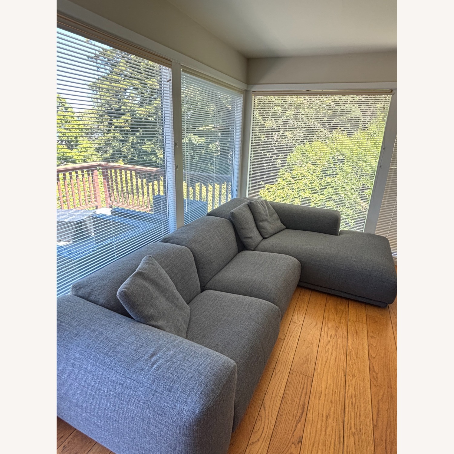 Design Within Reach Kelston Dark Grey Kelston Sectional - image-2