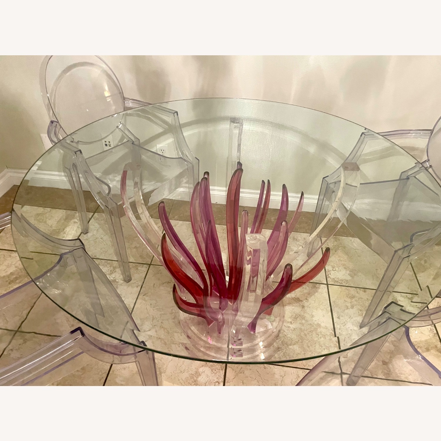 Authentic Shlomi Haziza Acrylic Table - image-4