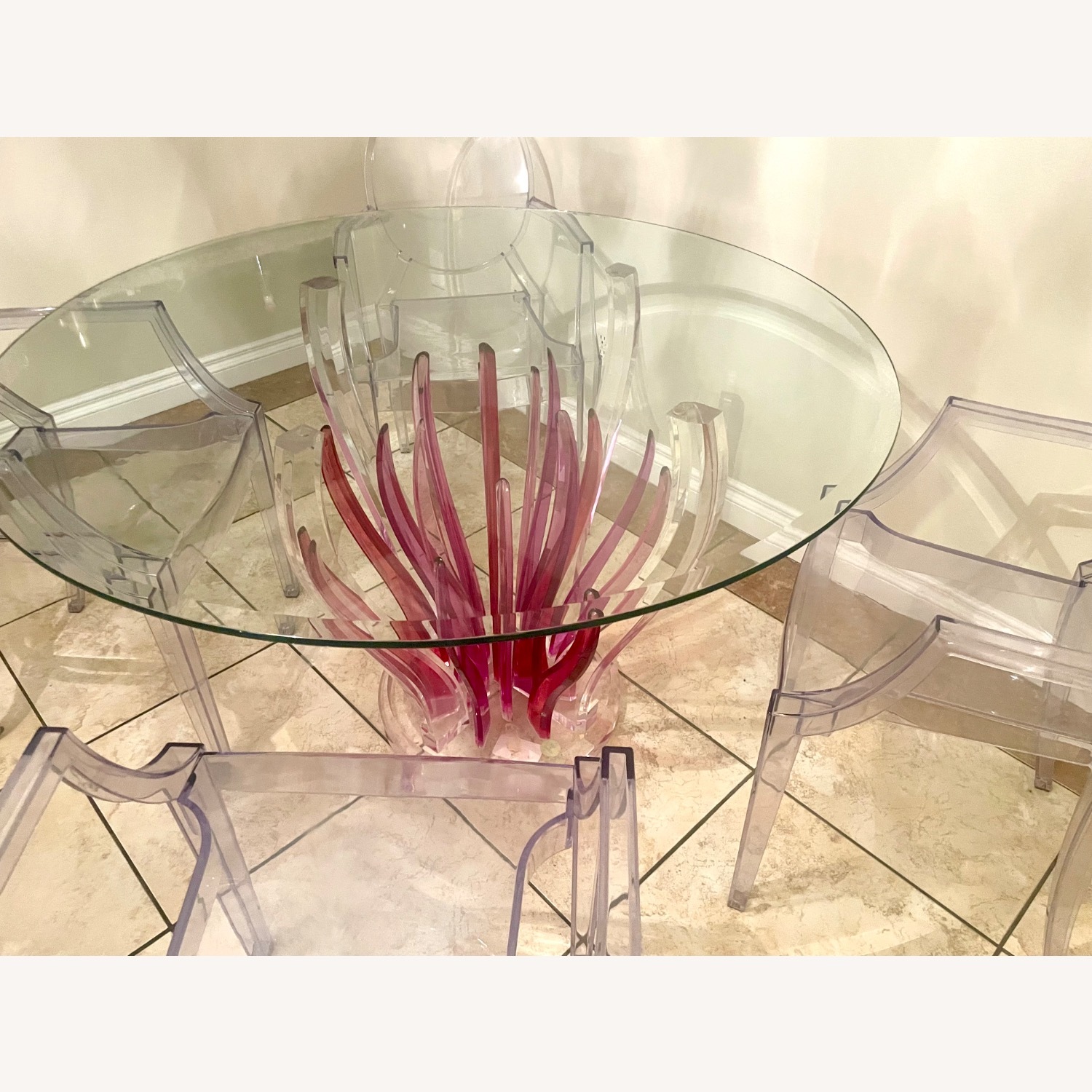 Authentic Shlomi Haziza Acrylic Table - image-2