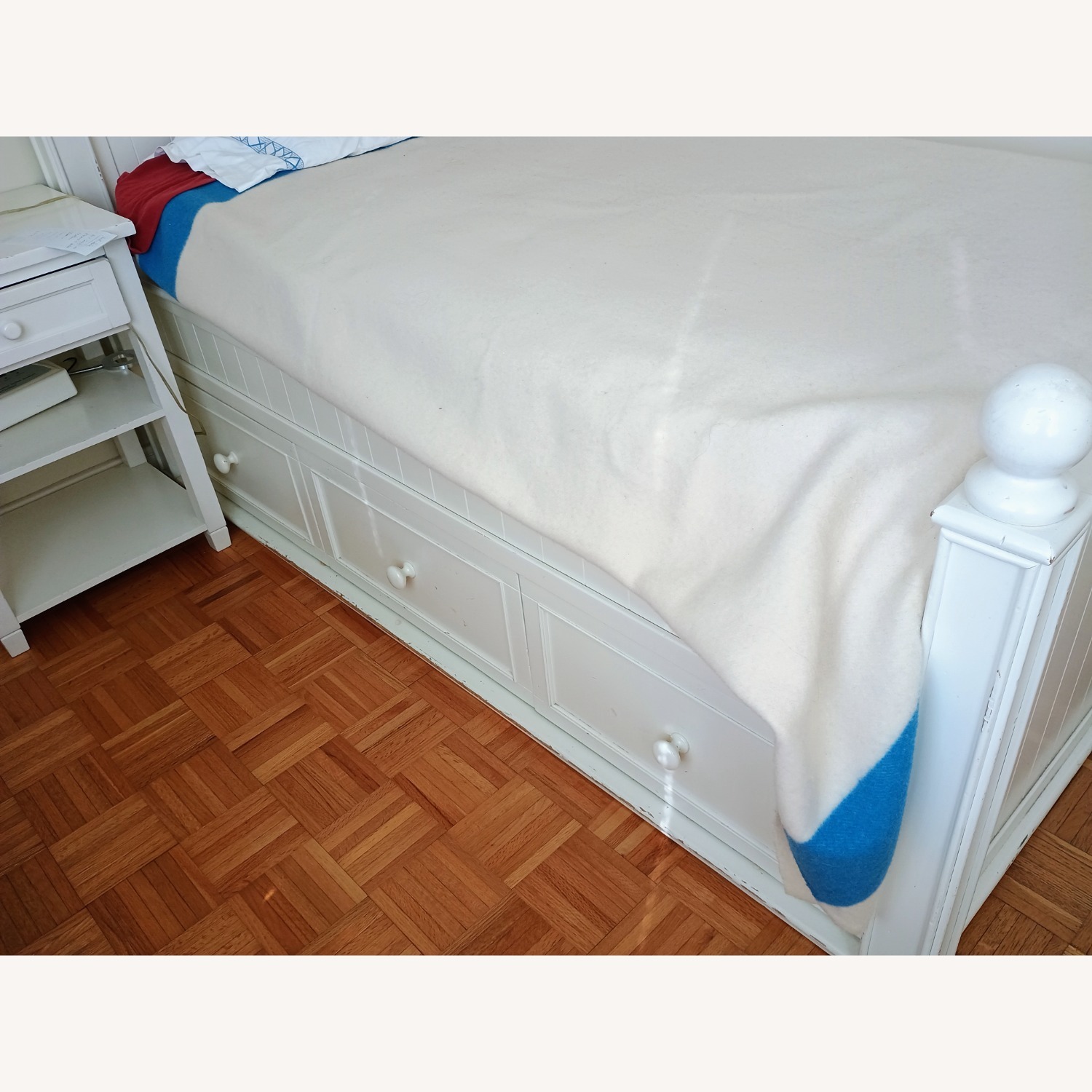 PB Teen Catalina White Twin Storage Bed - image-3