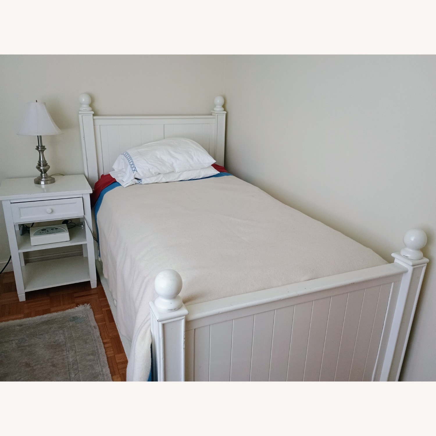 PB Teen Catalina White Twin Storage Bed - image-2