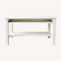 Pottery Barn Teen White Computer Desk