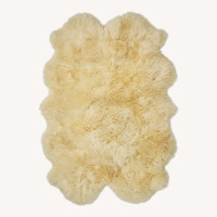 Bowron New Zealand Sheepskin Area Rug 4' x 6.5'