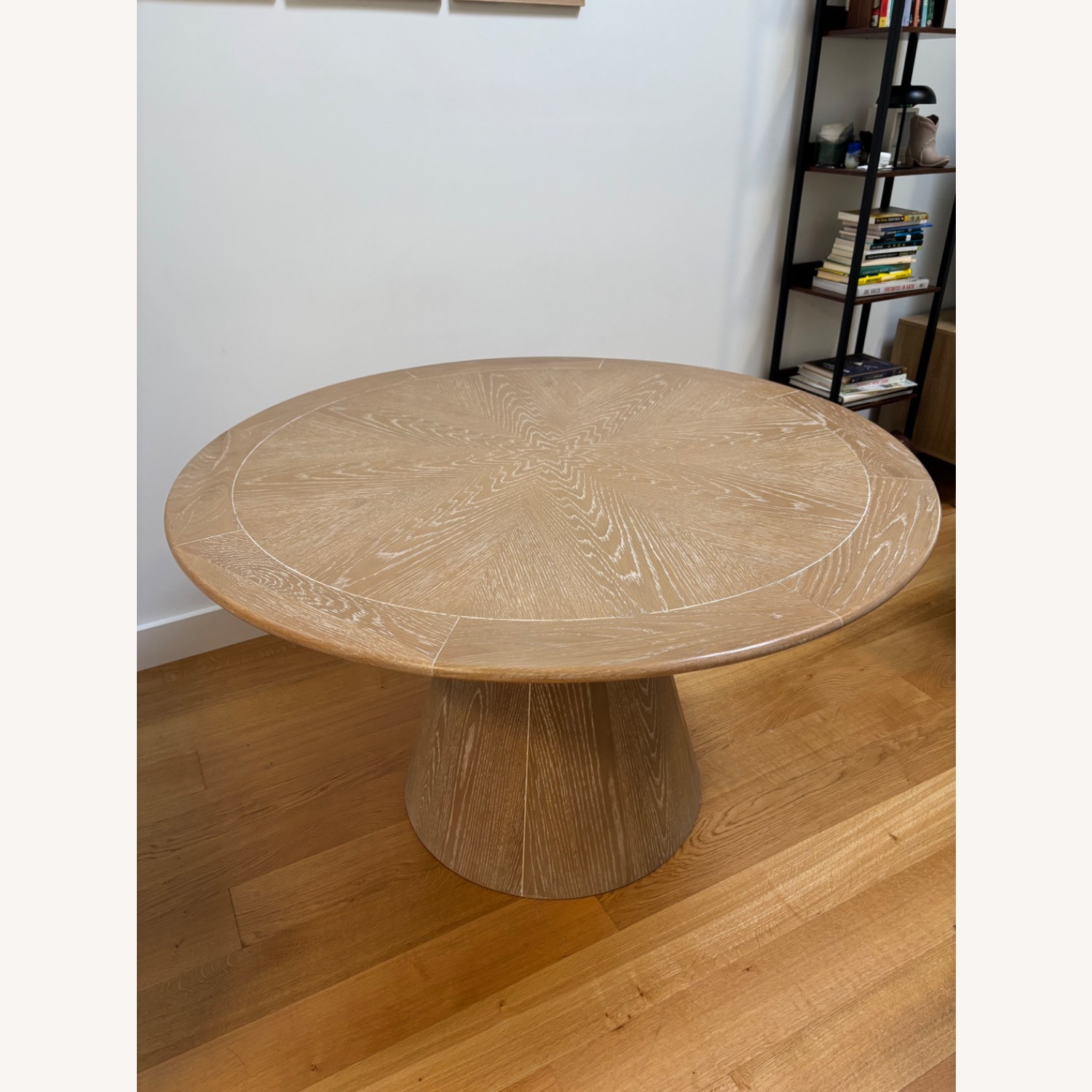 Crate & Barrel Palisades Natural Wood Dining Table - image-4