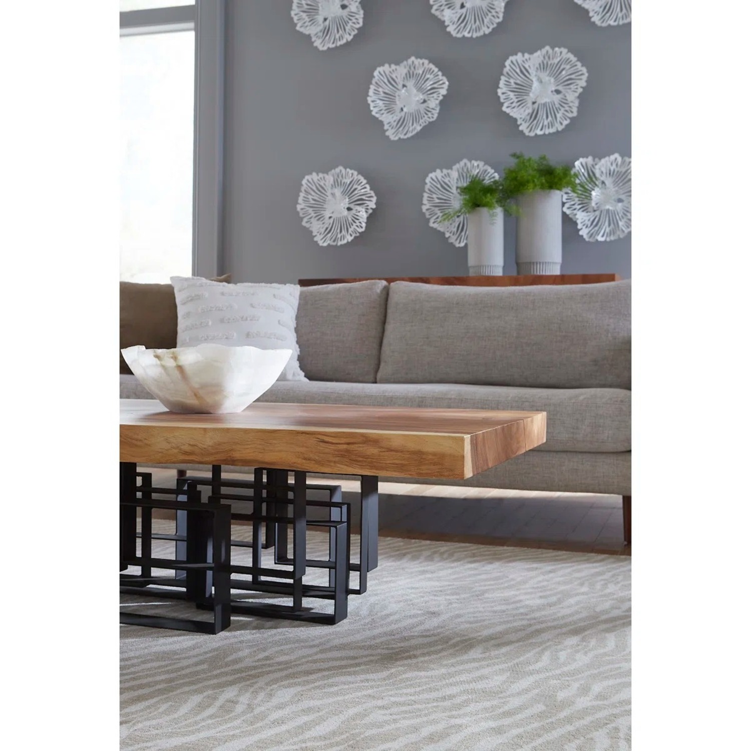 Phillips Collection Solid Wood Coffee Table - image-2