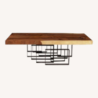 Phillips Collection Solid Wood Coffee Table
