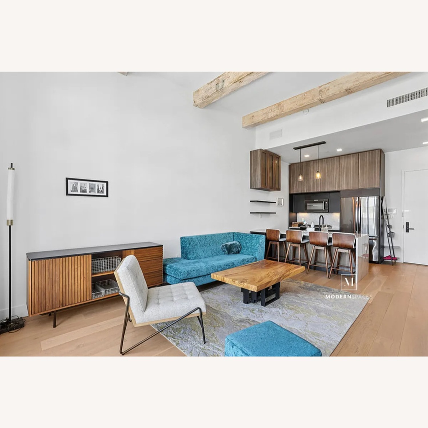 West Elm Angled Legs Chair - image-4