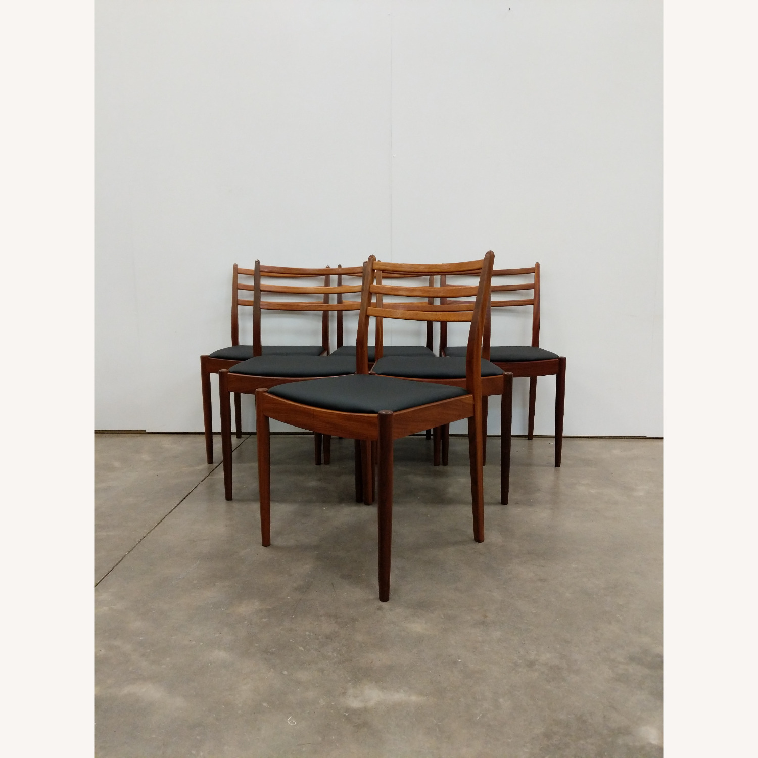 6 Vintage Mid Century Modern G Plan Dining Chairs - image-1