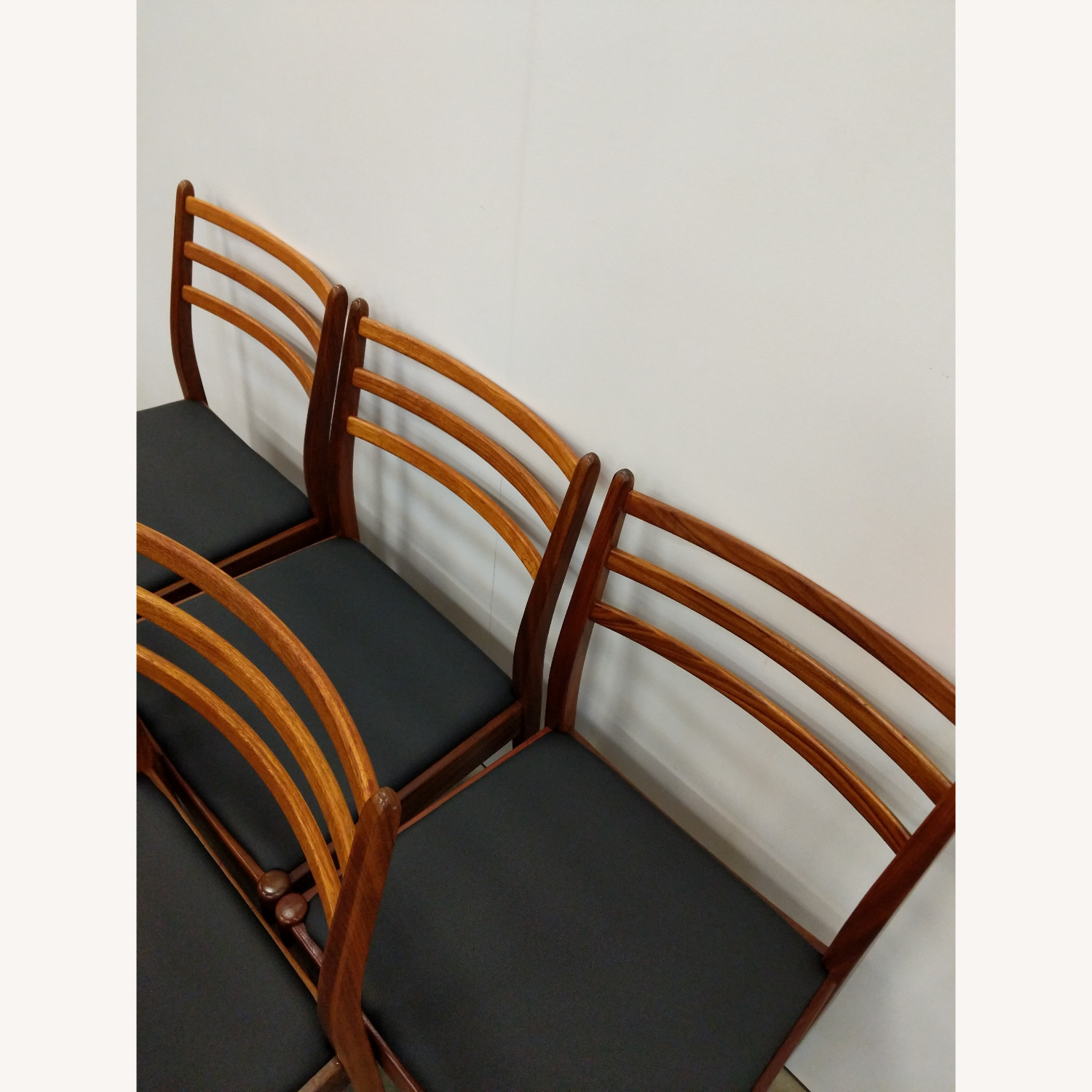 6 Vintage Mid Century Modern G Plan Dining Chairs - image-9