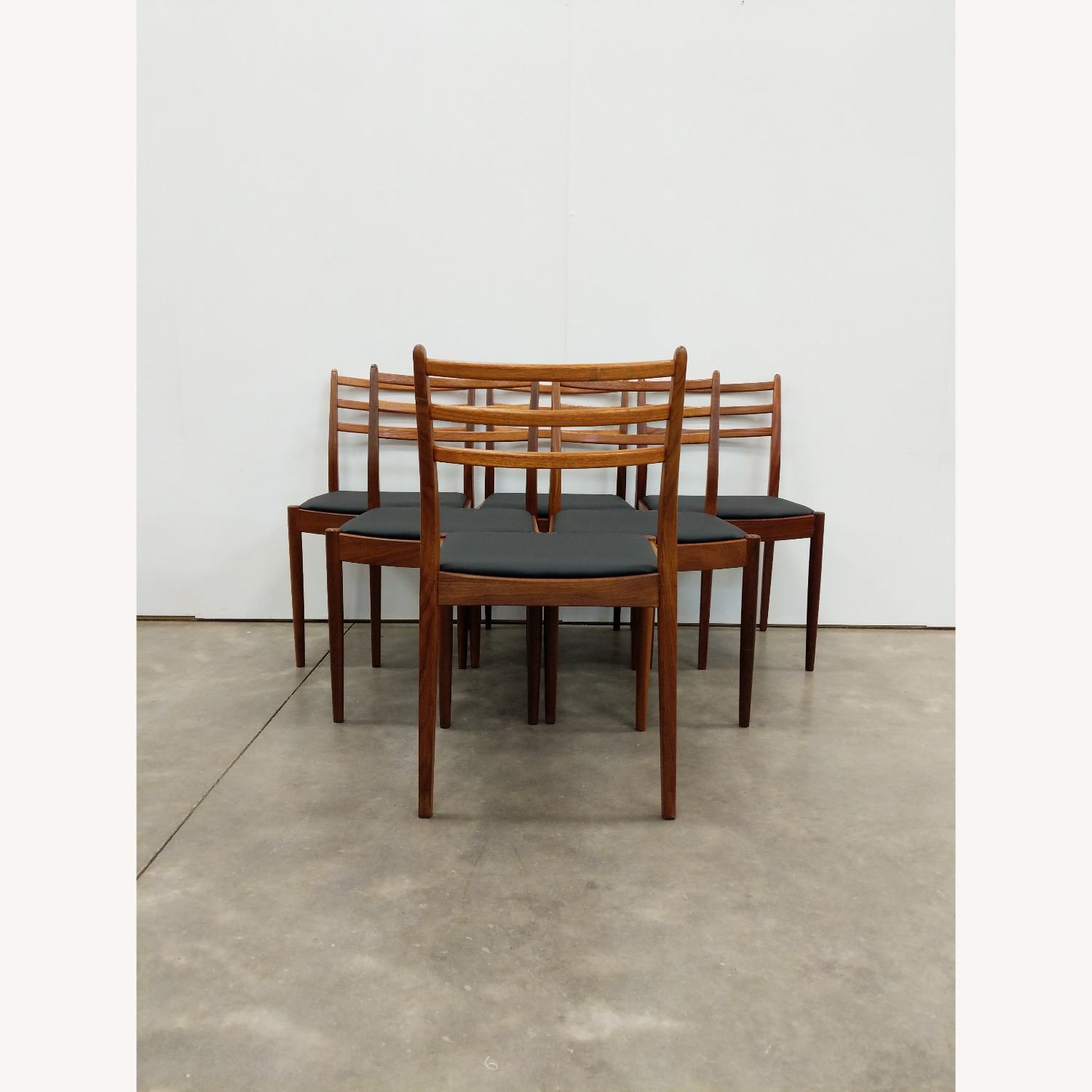 6 Vintage Mid Century Modern G Plan Dining Chairs - image-3