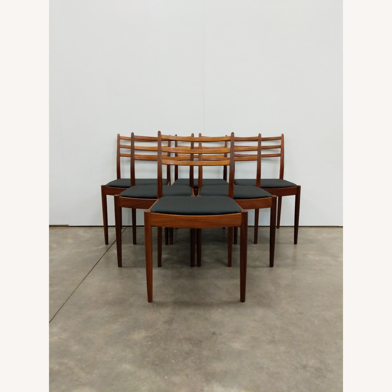 6 Vintage Mid Century Modern G Plan Dining Chairs - image-5