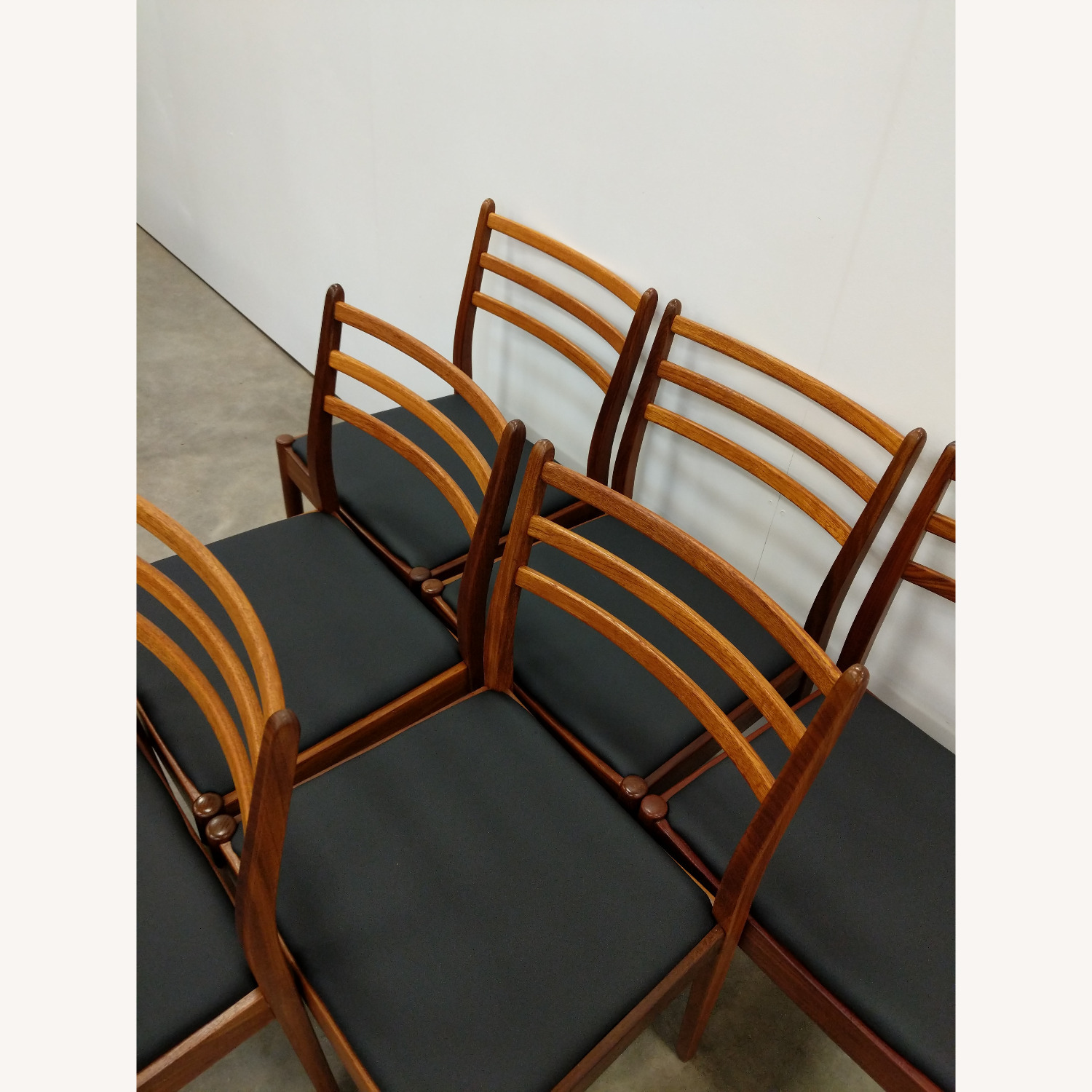 6 Vintage Mid Century Modern G Plan Dining Chairs - image-8