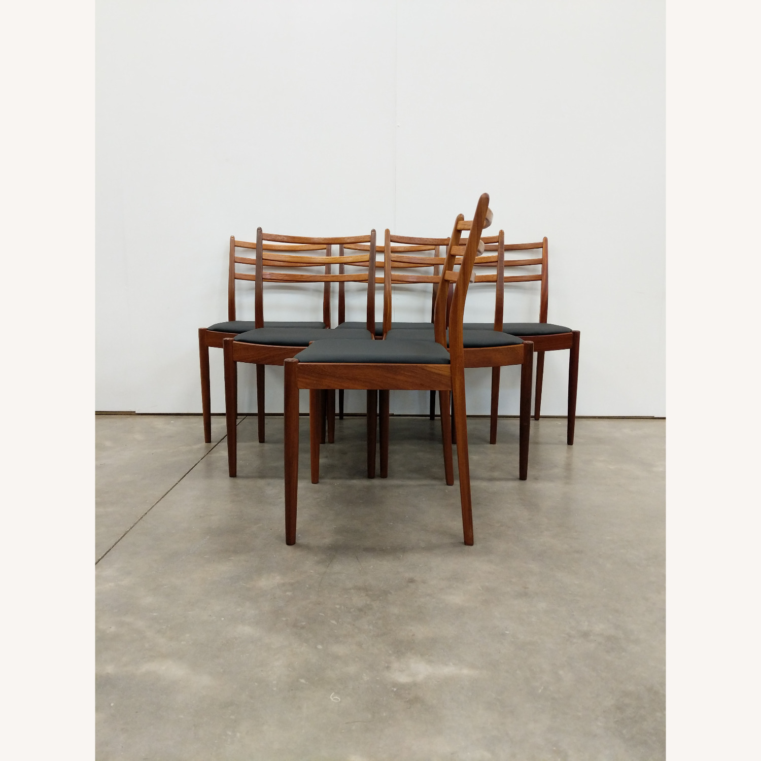 6 Vintage Mid Century Modern G Plan Dining Chairs - image-2