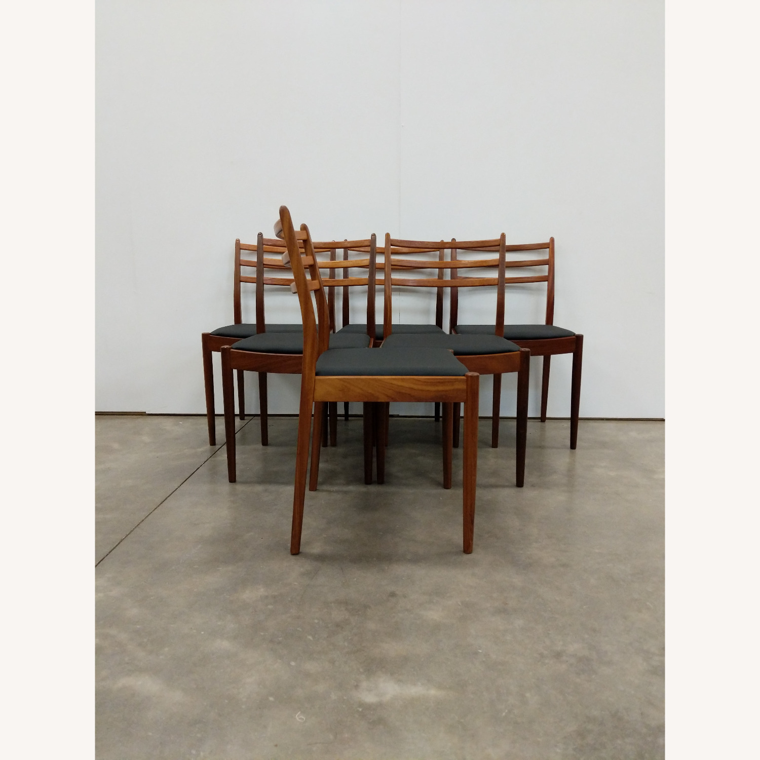 6 Vintage Mid Century Modern G Plan Dining Chairs - image-4