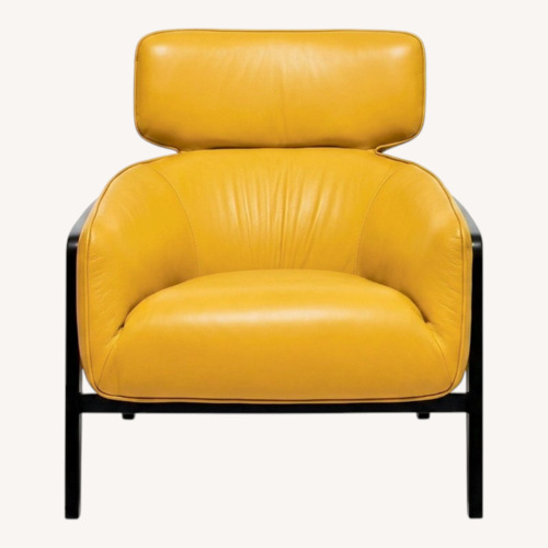 Used Yellow Accent Chair for sale on AptDeco