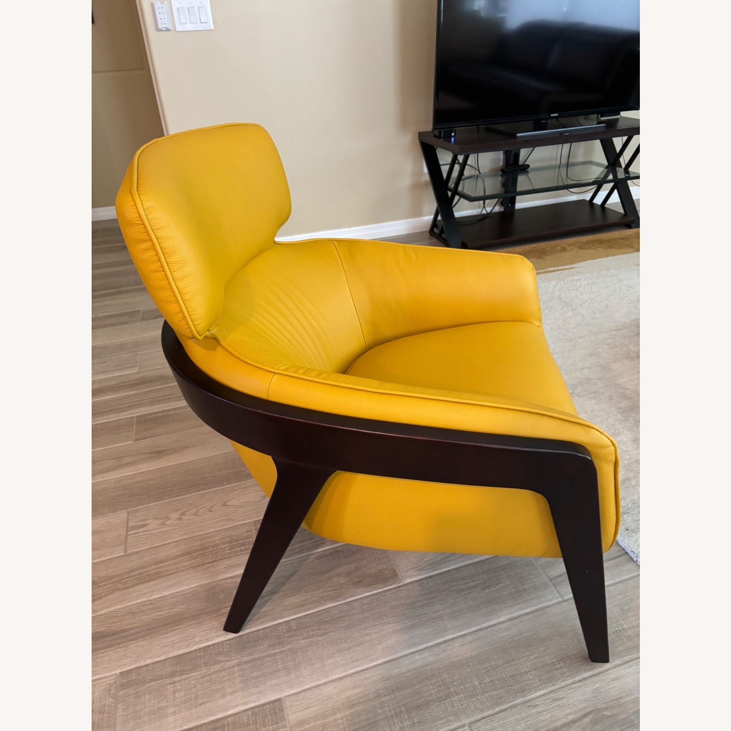 Yellow Accent Chair - image-2