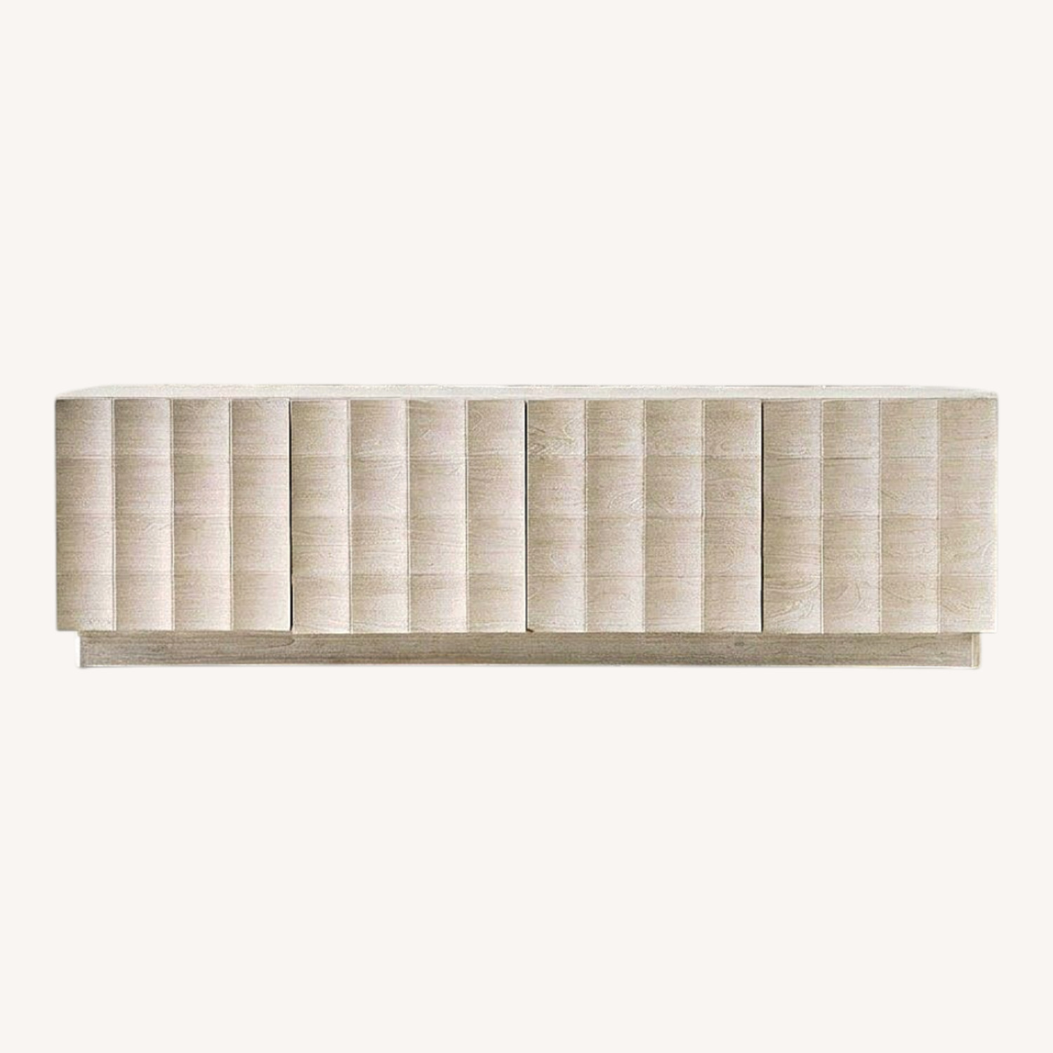 West Elm White Media Storage - image-0