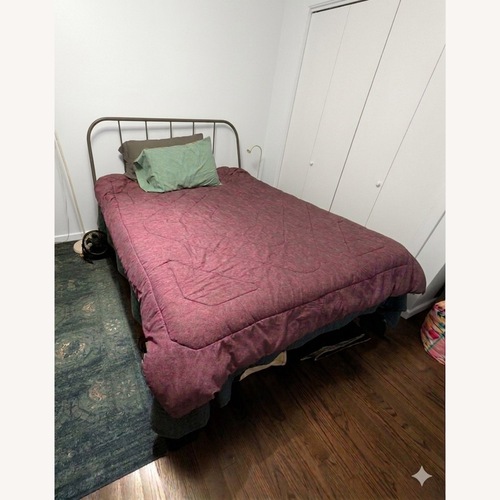 Used IKEA Kopardal Metal Queen Bed for sale on AptDeco