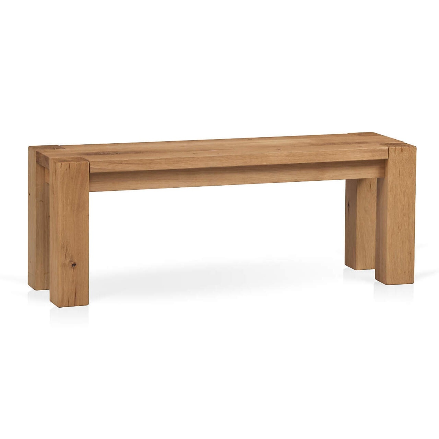 Crate & Barrel Big Sur Natural 48" Bench - image-7