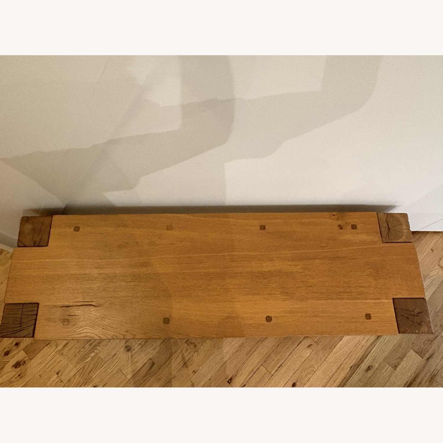 Crate & Barrel Big Sur Natural 48" Bench - image-5
