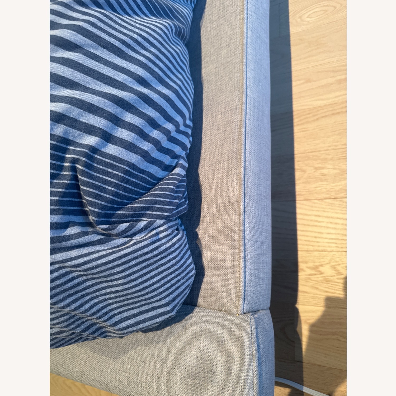 West Elm Gray Queen Bed - image-3
