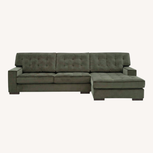 Used Ashley Furniture Chalcombe 2-Piece Sectional with Chaise  for sale on AptDeco