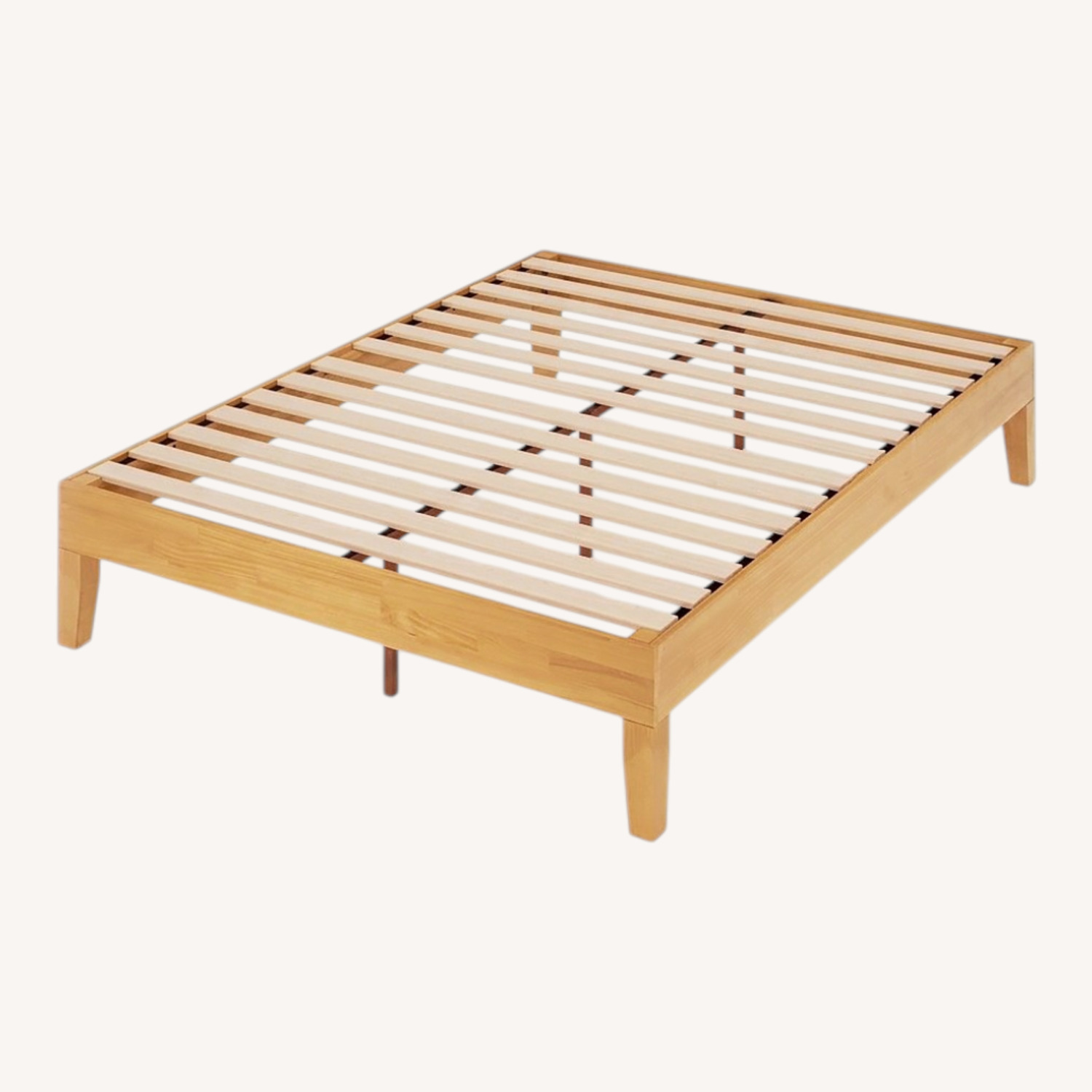 Zinus 12 Inch Deluxe Wood Platform Bed - image-0
