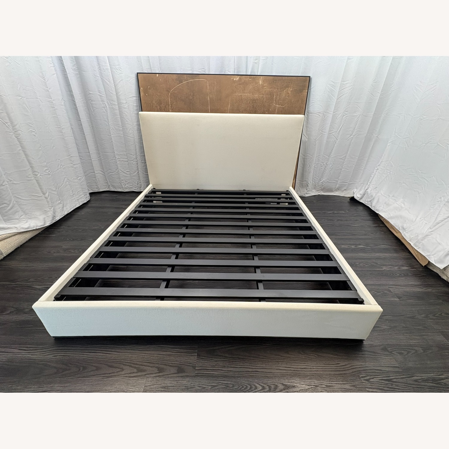 Restoration Hardware Lawson Fabric Panel Bed – King Upholstered - image-25