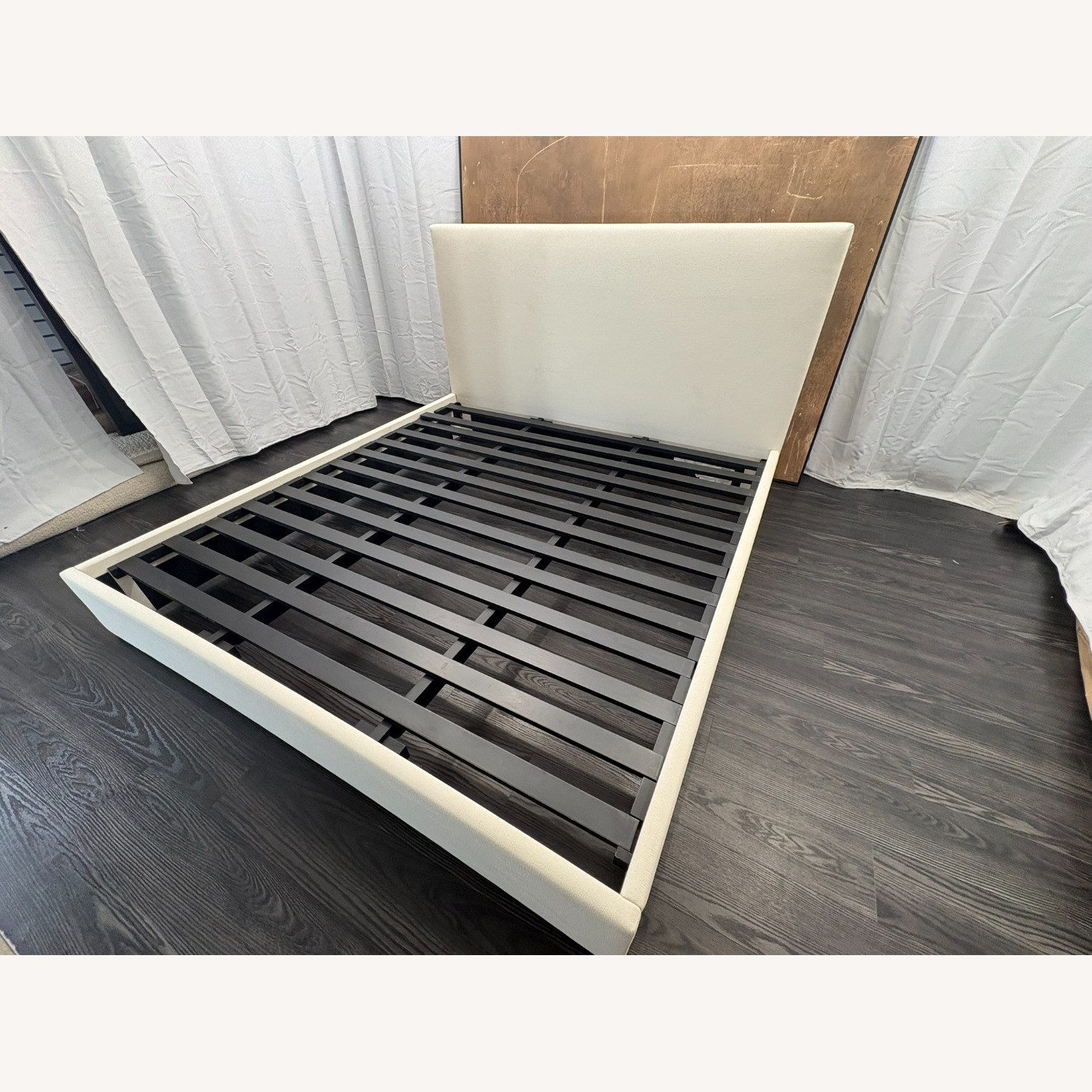 Restoration Hardware Lawson Fabric Panel Bed – King Upholstered - image-1