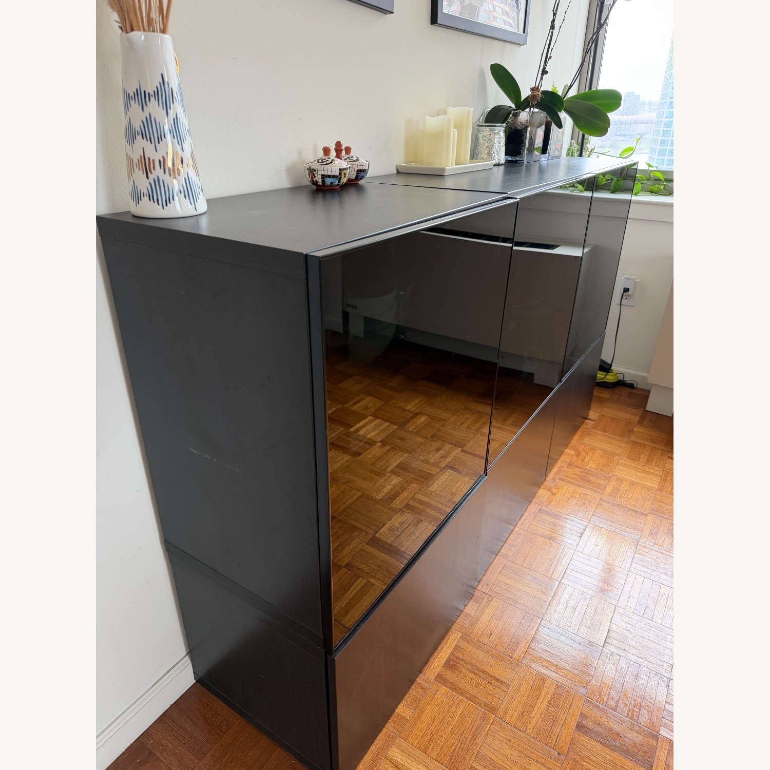 IKEA BESTA Black Sideboard - image-2