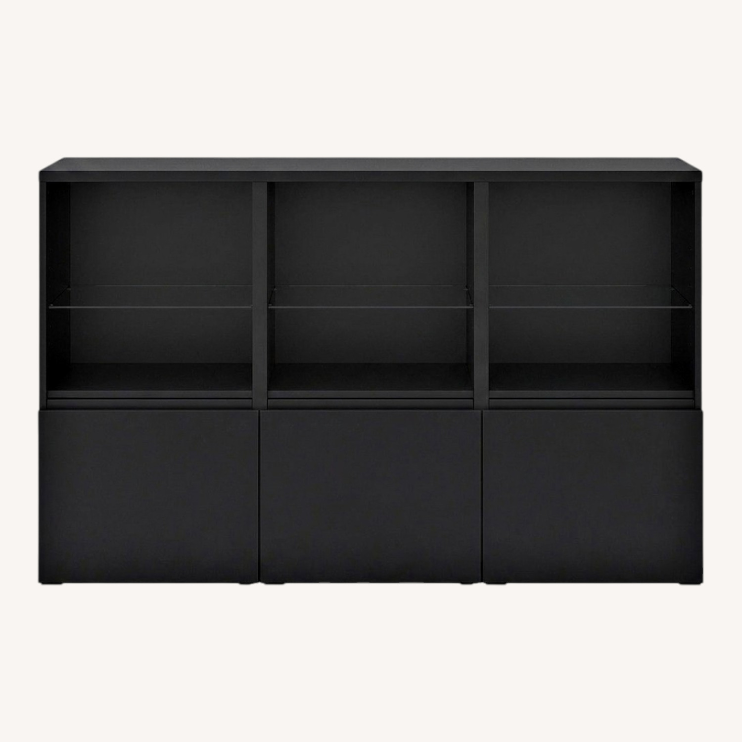 IKEA BESTA Black Sideboard - image-0